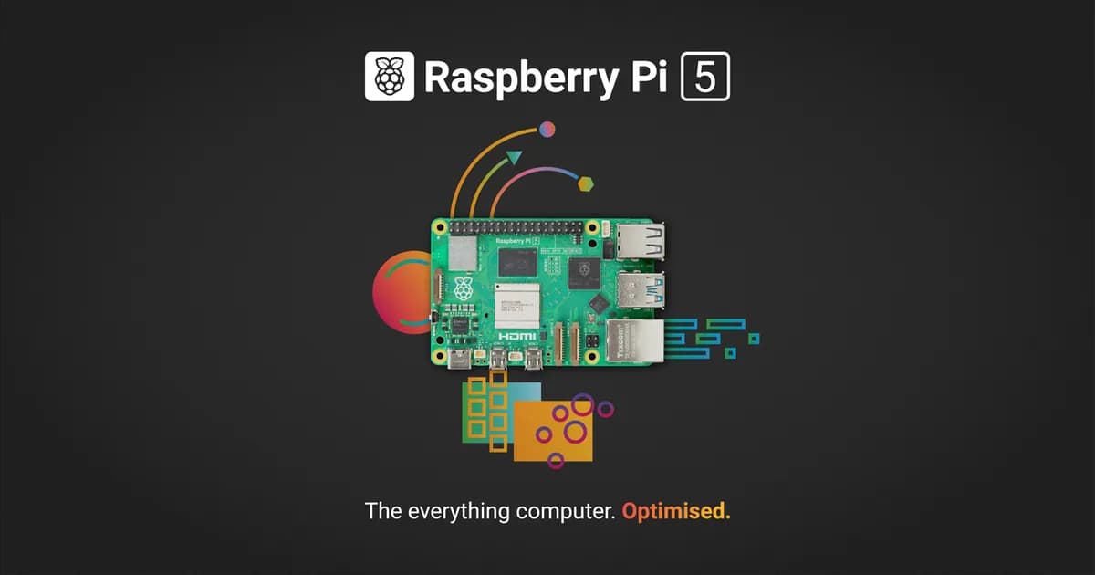 Raspberry Pi 5 product photograph