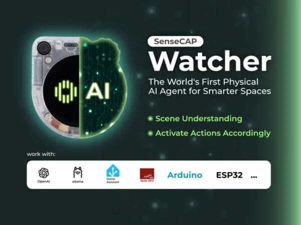 SenseCAP Watcher product photograph